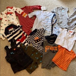Lot of Boys Newborn Infant Clothes